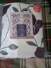 Pair Of Purple Floral