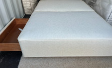 British Handmade Vi Spring 4ft6 Double Bed DivanBase 2x Storage Drawers Mattress