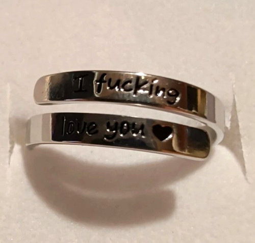 Hope rings engraved silver - engraved,