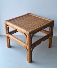 Boho Bamboo Square Table