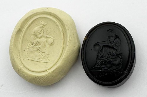 Georgian seated minerva - seated,