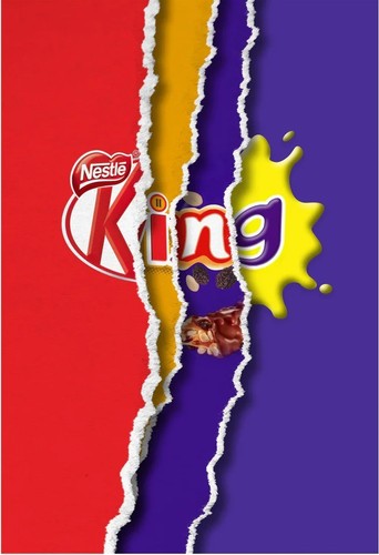 King chocolate bar - king,