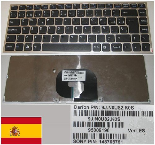 Sony vaio qwerty - vaio, spanish