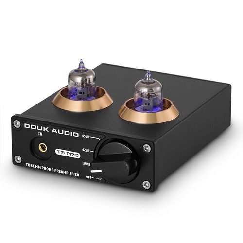 Valve tube phono preamp stereo - valve,