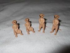 Playmobil Farm / Zoo Animals - Meerkats x 4 - VGC