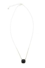 ARGENTO VIVO Black Sterling Silver Pendant Necklace 133406