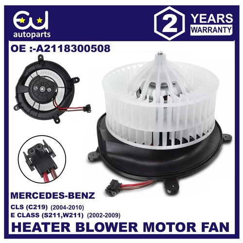 Heater blower fan motor - fan,
