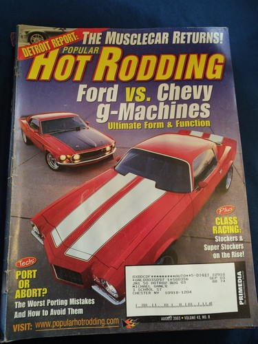 Popular hot rodding magazine - popular,