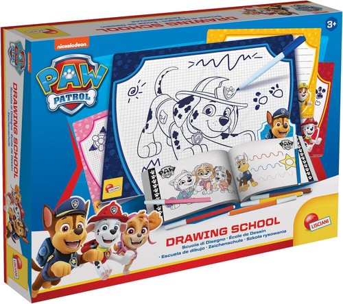 Paw patrol drawing school step - paw,