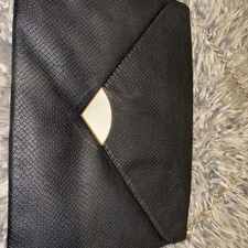 Black Primark Clutch Bag with