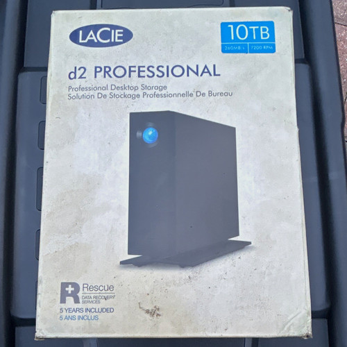 Lacie prof 10tb - 10tb, desktop