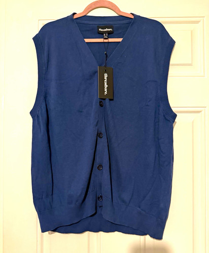 Threadbare men blue neck - threadbare,