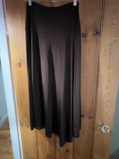 Whistles Brown Asymmetrical Midi Skirt Size 8 New Without Tags