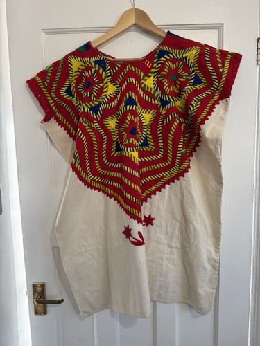Vtg mexican huipil - huipil, top