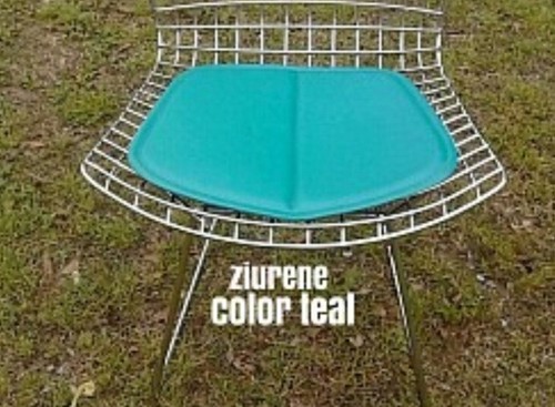 Bertoia side chair seat - side,