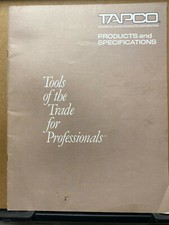 Vtg TAPCO Catalog Mixers Amps