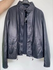 HUGO BOSS Lamb Leather biker