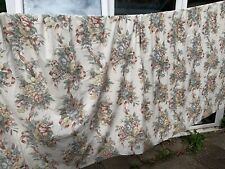 Pair Shabby Chic Cottagecore Floral Curtains Poly Cotton Washable W62” D72” (B82