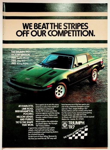 British leyland triumph tr7 - british,