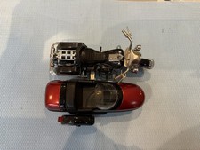Matchbox Harley Davidson Electra Glide Bike And Sidecar