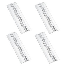 4 Pcs Clear Plastic Hinges