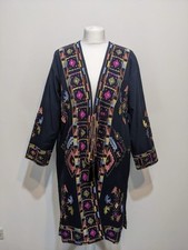 Zara Navy Blue Embroidered