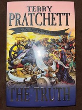 Terry Pratchett Discworld The Truth signed UK hardback 1/1 1st edition