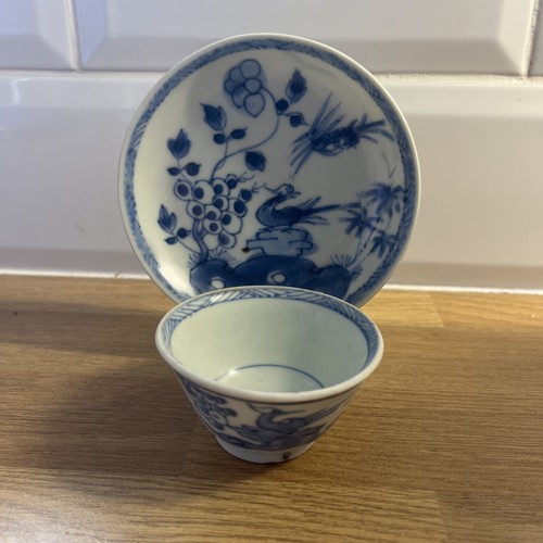 Chinese export blue and white