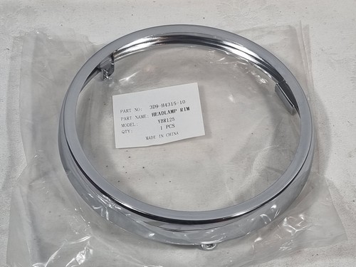 Chromed metal headlight - chromed,