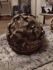 Combat Kids Helmet with Camouflage Cover