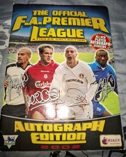 Merlin 2002 premier Football Sticker Album has quite a few Stickers