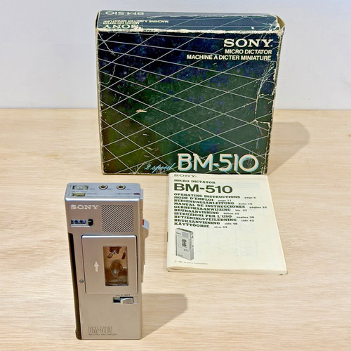 Sony 510 micro cassette - sony, bm-510
