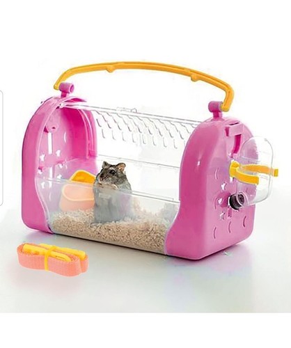 Portable hamster cage carry - cage,