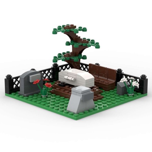 Custom toy cemetery graveyard - custom,