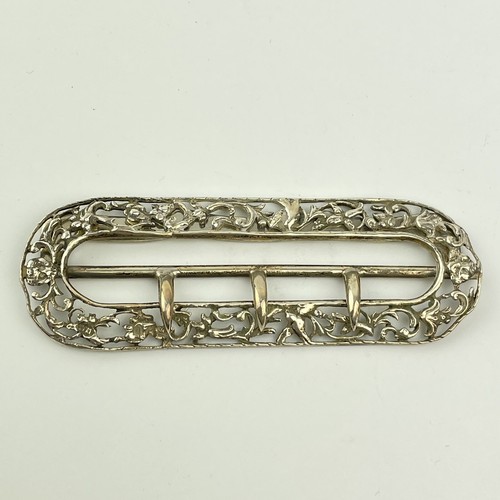 Large antiqur solid - large, silver