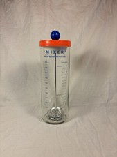 Vintage Ovaltine Cool-Ova Orange & Blue Mixer Frother