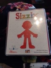 Sizzix Originals Large Doll Body Die Cut #38-0100 Used Scrapbooking Crafts