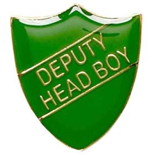 Deputy head boy - boy, shield