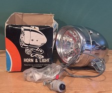 NOS Bullet Head Light & Horn