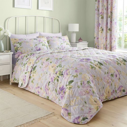Bedspread polycotton flourette - polycotton,