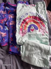 2 set's of Girl's pyjamas