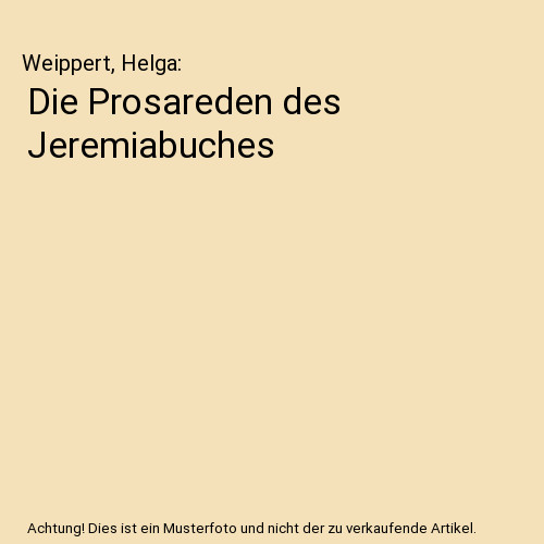 Die prosareden des - prosareden,