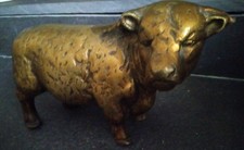 Large Heavy Brass Bull 3.6