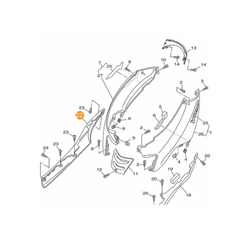 Yamaha 5wg f171m side - yamaha, 5wg-f171m-02-p9