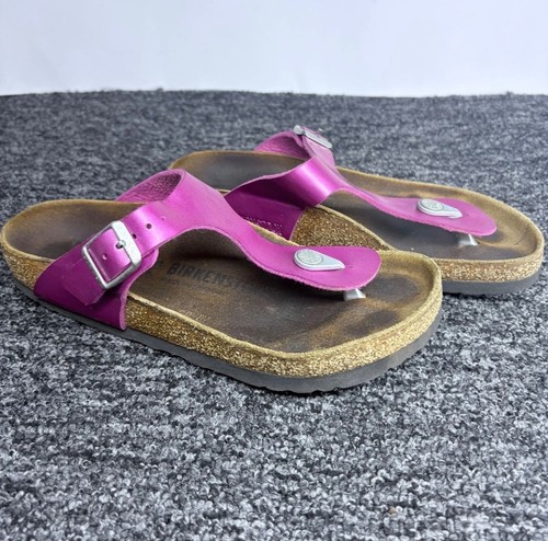Birkenstock gizeh metallic - gizeh,