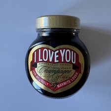 Champagne Marmite Valentine's day I love you Sealed Ltd Edition 250g Collectible