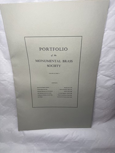 Monumental brass society - monumental,