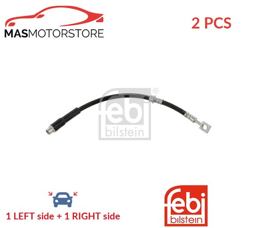 Brake hose line pipe - line, front