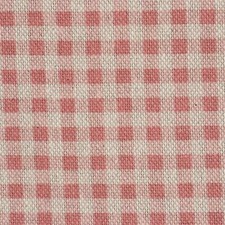 Micro Gingham Check Fabric Red