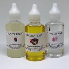 60ml  Concentrated Food Flavouring 200 Flavours to choose BUY 3 GET 1 FREE